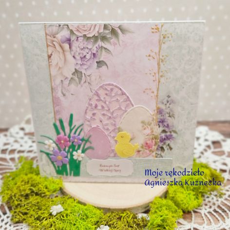 Kartka Wielkanoc - "Pisanki 2"