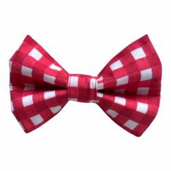 Muszka dla psa rozmiar Czerwono-biała kratka (425938(