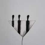 Postacie-cztery akwarele . - 