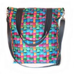 Torebka damska torba shopper kolorowa