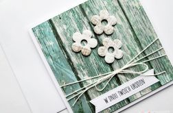 Kartka URODZINOWA z deseczkami