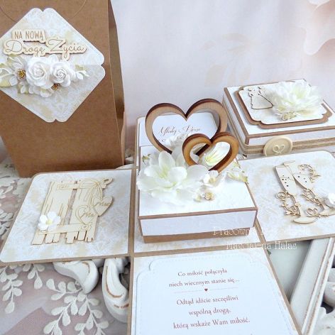 Ślubny exploding box 1052