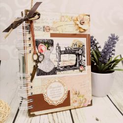 Notatnik krawiecki- dla Pani Justyny