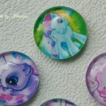 magnesy na lodówkę - wesołe koniki - 