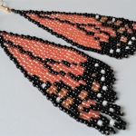 Kolczyki SKRZYDŁA MOTYLA - Kolczyki wiszące skrzydła motyla