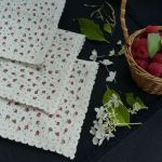 Zestaw serwet romantyczne różyczki - Nakrycie stołu