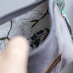 Ciemnoszara kosmetyczka MIDI - 