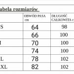 Spódnica maxi z ozdobnymi kontrafałdami - 