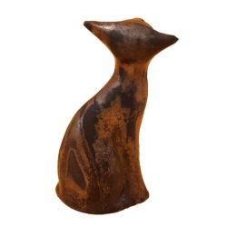 Figurka dekoracyjna - kot ceramiczny (18 cm)