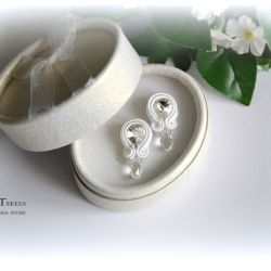 komunia św. kolczyki sutasz z swarovski