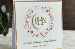Ręcznie robione zaproszenia komunijne, 58B
