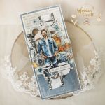 Męska kartka urodzinowa 30, 40 "4Him" GOTOWA - 