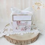 Exploding box na chrzest "Candy Girl 1"GOTOWY - 