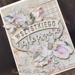 Wszystkiego najlepszego - kartka vintage - Vintage- detal III