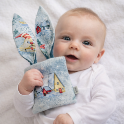 Szmatka sensoryczna z uszkami Domek (425976)