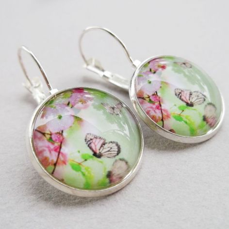 Kwiaty i motyle 18 mm