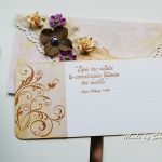 Kopertówka z okazji ślubu-'wrzosowa łąka' - 