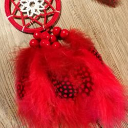 Mały łapacz snów- koralikowa mandala Mały łapacz snów- koralikowa mandala