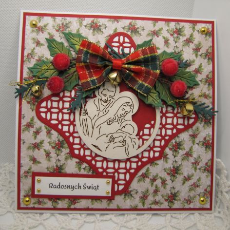 Kartka na Boże Narodzenie w pudełku 06
