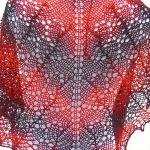 Ciepła wełniana chusta  - 