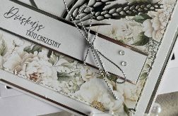 Kartka w pudełku! Podziękowanie komunijne dla chrzestnych! #2