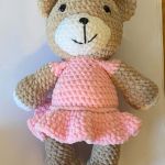 MIŚ PRZYTULANKA MASKOTKA HANDMADE. - 
