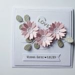 Subtelna kartka na ślub z gotowymi życzeniami - Subtelna kartka na ślub z gotowymi życzeniami