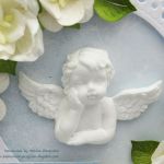 Pamiątka Chrztu dla chłopca -  aniołek - Pamiątka Chrztu dla chłopca - aniołek