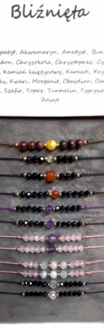 Bransoletka znak zodiaku Bliźnięta 