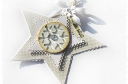 Gwiazdka - kartka, zawieszka