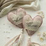 Serce walentynkowe słodki różowy - serce prezent