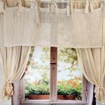 Zasłona gotowa na TUNEL koronkowa do pokoju do salonu BOHO 140/145cm - 