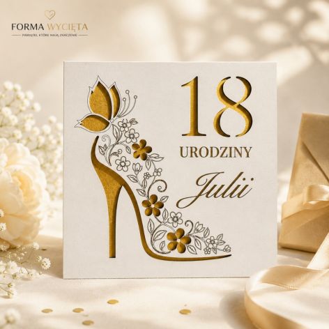Personalizowana pamiątka na 18 urodziny