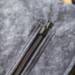 Kopertówka welurowa handmade – unikatowa torebka z regulowanym paskiem - 