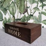 Pudełko na chusteczki-Sweet Home - przechowywanie chusteczek