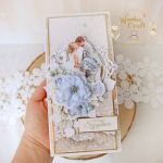 Kartka ślubna pamiątka ślubu "HydrangeaLove1" - 