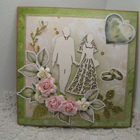 Kartka ślubna w pudełku 23