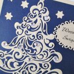 Kartka BOŻE NARODZENIE z choinką #1 - 