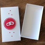 Personalizowana kartka ślubna - czerwona - 