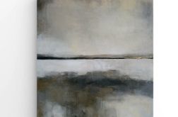 Pejzaż abstrakcyjny -obraz akrylowy formatu 60/50 cm