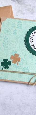 Good luck:: powodzenia:: kartka handmade
