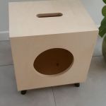 cat box natural black - legowisko dla kota