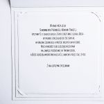 Urokliwa personalizowana kartka na Komunię  - Kartka na Komunię z życzeniami i personalizacją