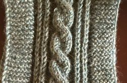 Opaska na głowę koloru zielonego