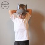 Maska dla dzieci i dorosłych - NIETOPERZ - Maska nietoperz 2