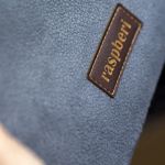 Szara kosmetyczka MAXI z weluru - 