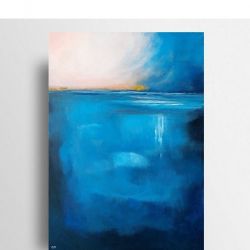 Morze-obraz akrylowy formatu 100/70 cm 