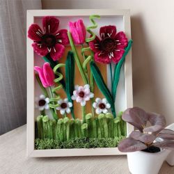 Kompozycja kwiatowa z makami