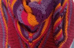 Chusta wielokolorowa