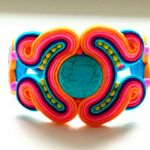 Candy bransoletka sutaszowa - 